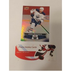 99 Leon Draisaitl Base Card 2021-22 Tim Hortons UD Upper Deck 